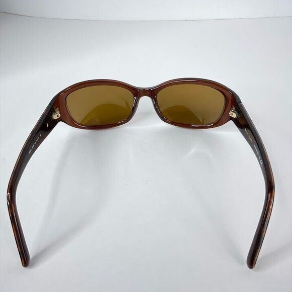 Kate Spade Sunglasses Brown Leopard Rectangle Dee/S 01W0 Frames 54-17 120 Italy - Picture 5 of 9